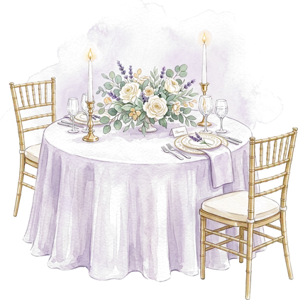 Mesa de celebración